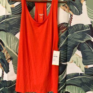 Old Navy Active Go-Dry Racer Back Tank size L, coral